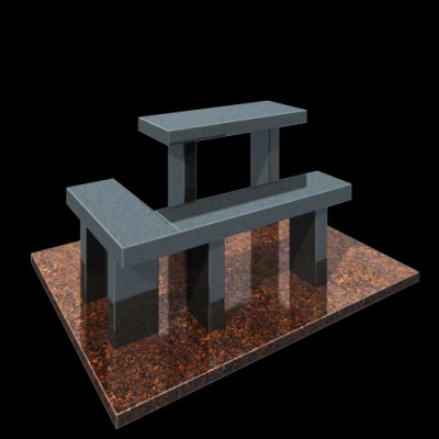 Комплект: стол и угловая скамейка