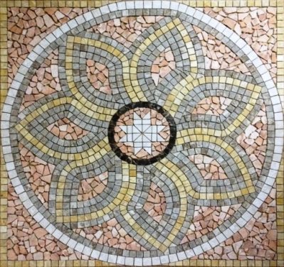 Мозаичное панно из натурального камня