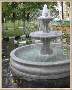 Садовый фонтан "Серый Кардинал"
