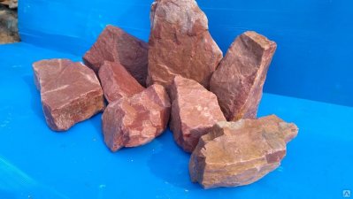 Банный камень (карельский малиновый кварцит)