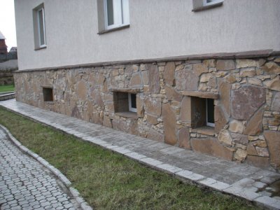 Натуральный камень песчаник облицовочныйrк для фасадов и цоколей