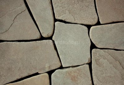 Камень песчаник серо-зеленый «Галтовка»