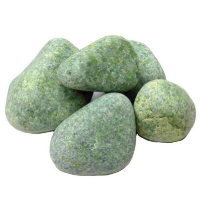 Жадеит обвалованный МЕЛКИЙ (камни для бани, 5-7 см), 1 кг
