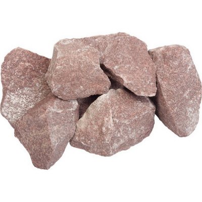 Малиновый кварцит (камни для бани), 20 кг